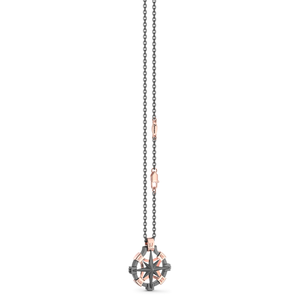 Collana Zancan in Titanio e Oro 18kt | Lusso Made in Italy