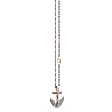 Zancan Titanium, 18kt Gold & Diamond Necklace | Italian Luxury
