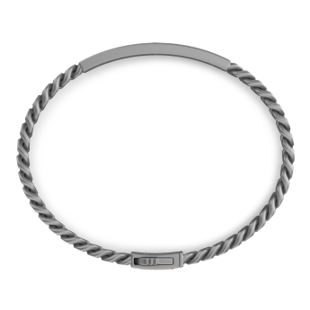 Bracciale Zancan in Titanio, Oro 18kt e Diamanti | Lusso Made in Italy 2