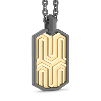 Zancan Halskette aus Titan, 18kt Gold & Diamanten | Luxus-Schmuck 2