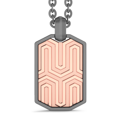 Collier Zancan en Titane, Or 18kt & Diamants | Bijou de Luxe Italien