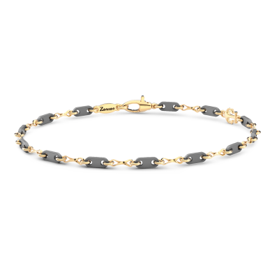Zancan Titanium, 18kt Gold & Diamond Bracelet | Luxury Jewelry