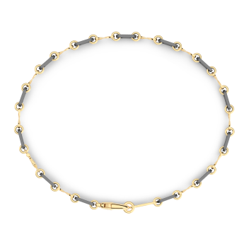 Bracciale Zancan in Titanio, Oro 18kt e Diamanti | Lusso Made in Italy 2