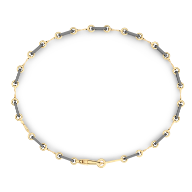 Zancan Titanium, 18kt Gold & Diamond Bracelet | Luxury Jewelry