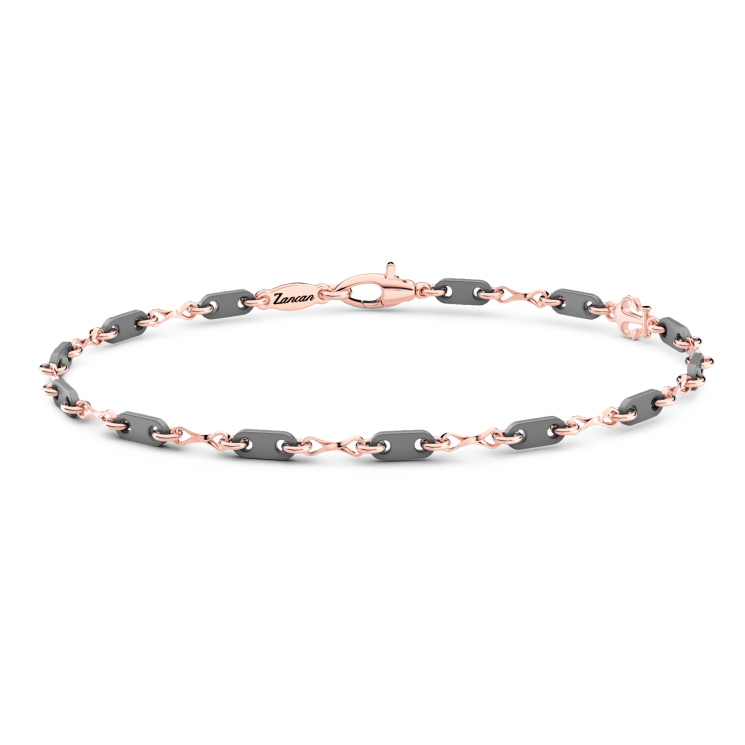 Zancan Titanium, 18kt Gold & Diamond Bracelet | Luxury Jewelry