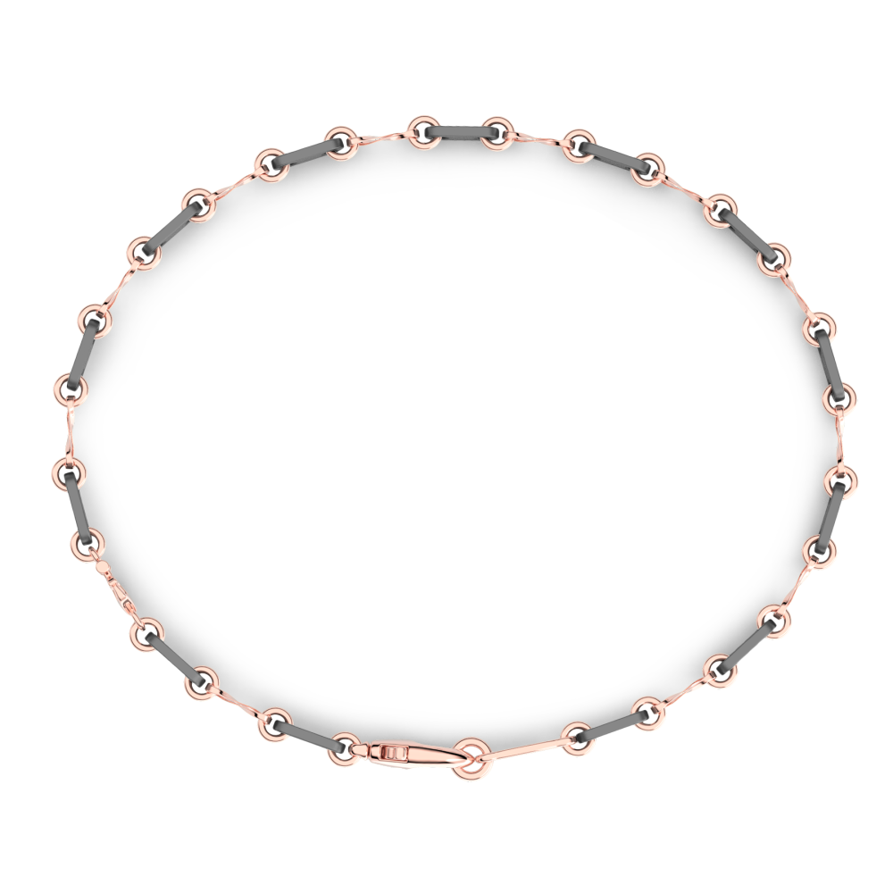Zancan Titanium, 18kt Gold & Diamond Bracelet | Luxury Jewelry