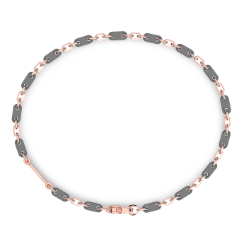 Bracciale Zancan in Titanio, Oro 18kt e Diamanti | Lusso Made in Italy 2
