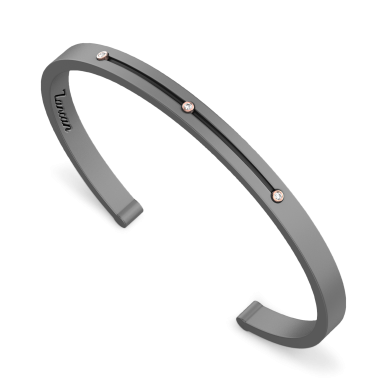 Zancan Titanium, 18kt Gold & Diamond Bracelet | Luxury Jewelry