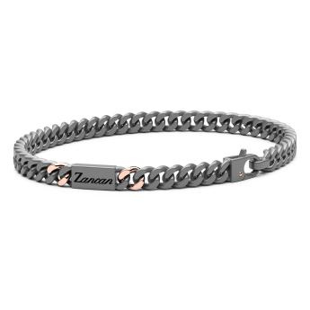 Bracciale Zancan in Titanio, Oro 18kt e Diamanti | Lusso Made in Italy 2