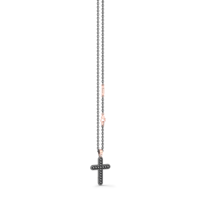 Zancan Titanium, 18kt Gold & Diamond Necklace | Italian Luxury