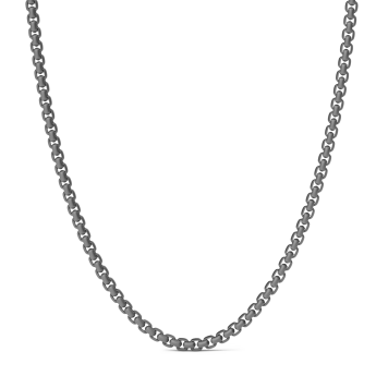 Collana Zancan in titanio, oro 18kt e diamanti bianchi