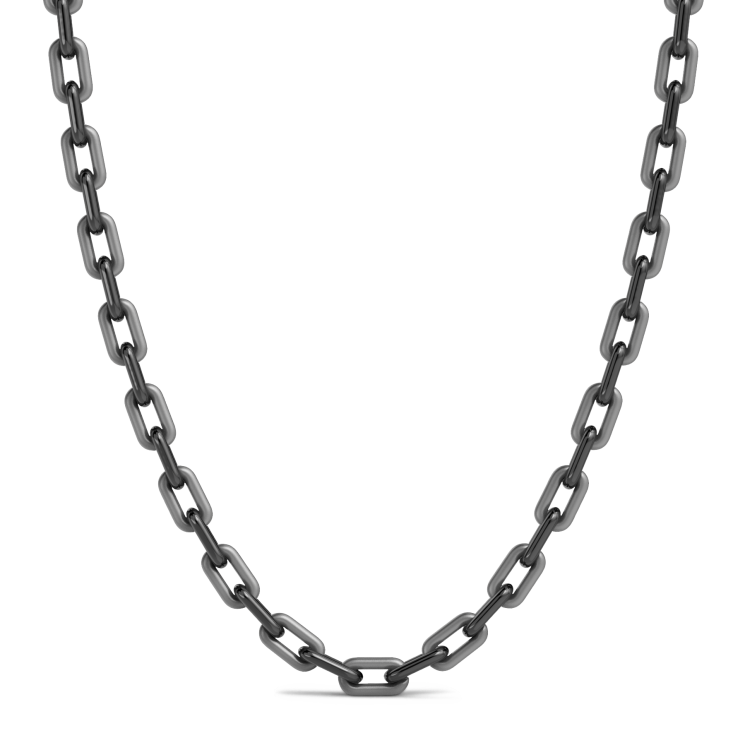 Catena Zancan in titanio, ceramica e oro 18kt