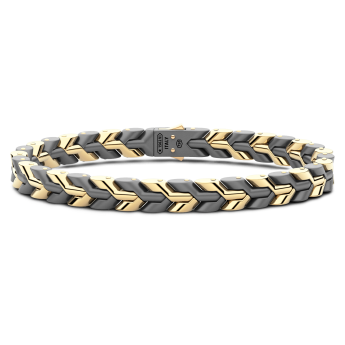 Bracciale Zancan in titanio e oro 18kt