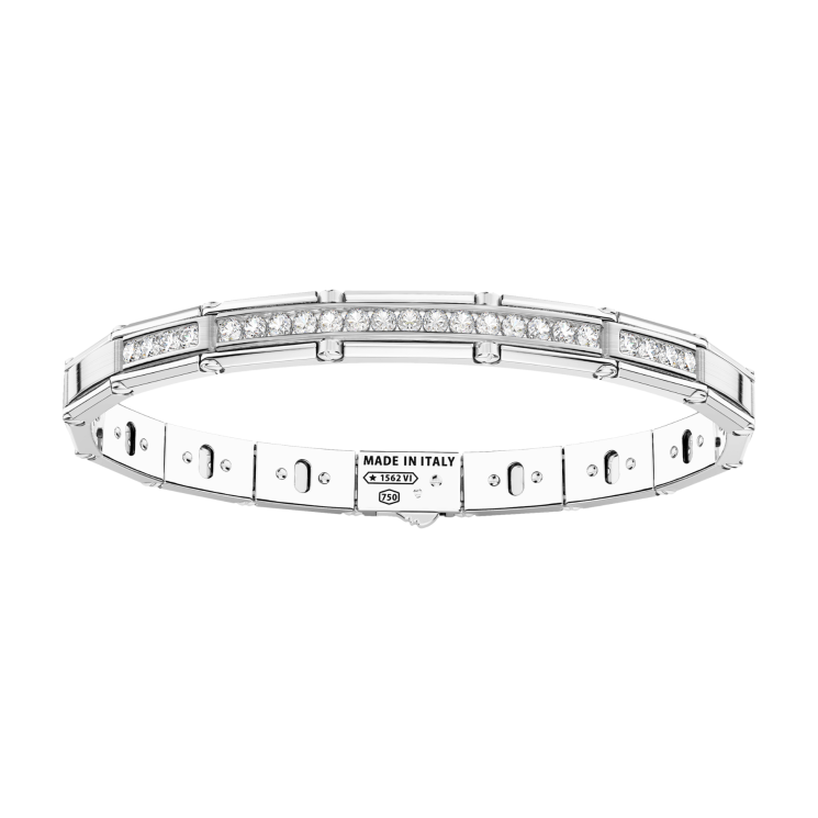 Zancan-Armband aus 18 Karat Gold und Diamanten