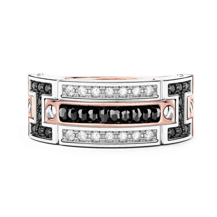 Bague Zancan en or 18 carats et diamants