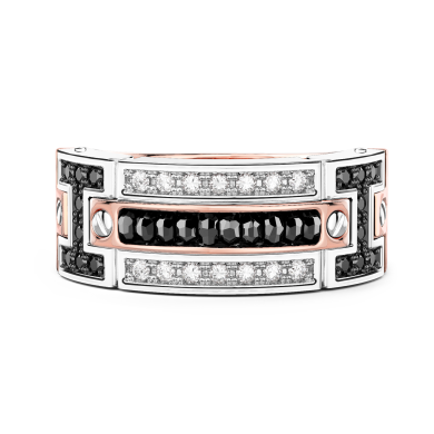 Bague Zancan en or 18 carats et diamants
