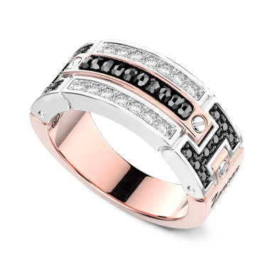 Bague Zancan en or 18 carats et diamants