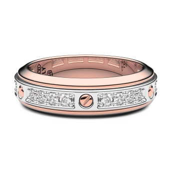 Anello Zancan in oro 18kt e diamanti