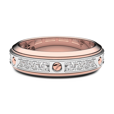 Anello Zancan in oro 18kt e diamanti