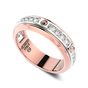 Anello Zancan in oro 18kt e diamanti 2