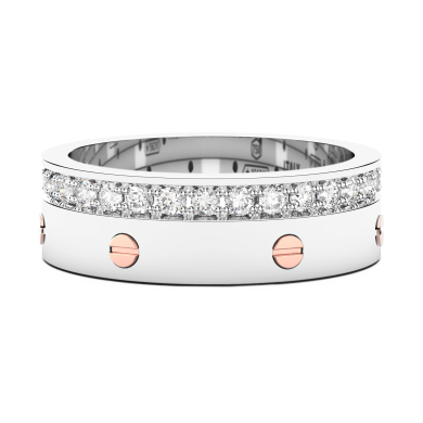 Anello Zancan in oro 18kt e diamanti