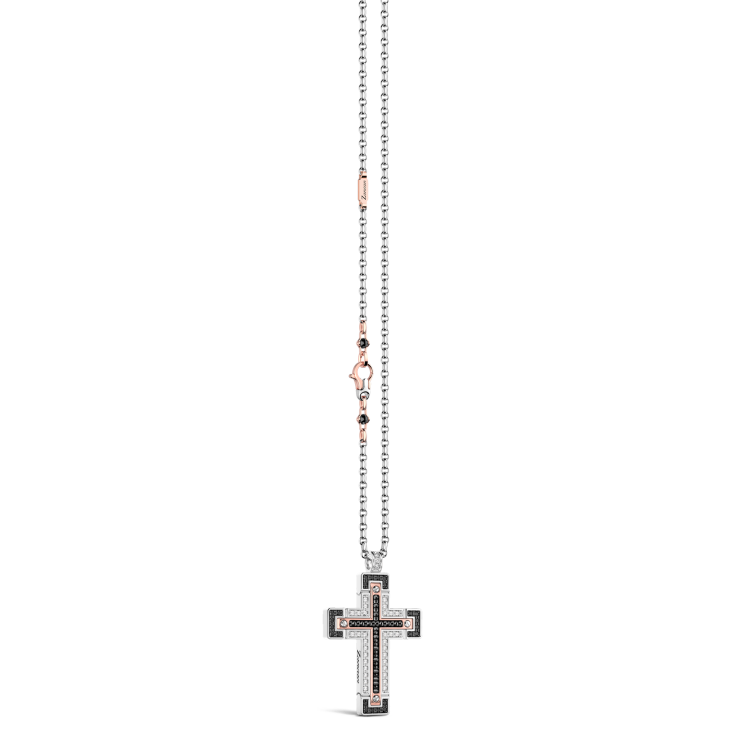 Collana con pendente Zancan in oro 18kt e diamanti