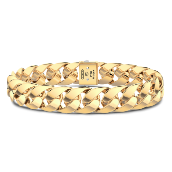 Zancan bracelet in 18kt gold and black diamonds