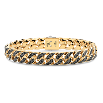 Bracciale Zancan in oro 18kt e diamanti neri