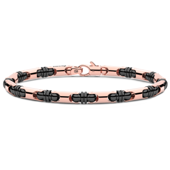 Bracciale Zancan in oro 18kt e ceramica nera