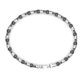 Bracelet Zancan en or 18 carats et céramique noire 2