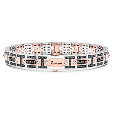 Zancan-Armband aus 18 Karat Gold und Diamanten