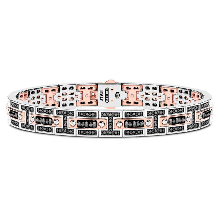 Zancan-Armband aus 18 Karat Gold und Diamanten