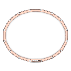 Bracciale Zancan in oro 18kt e diamanti 2