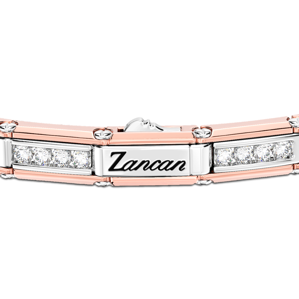 Bracelet Zancan en or 18 carats et diamants