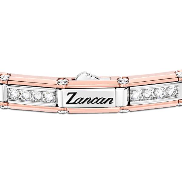 Bracelet Zancan en or 18 carats et diamants