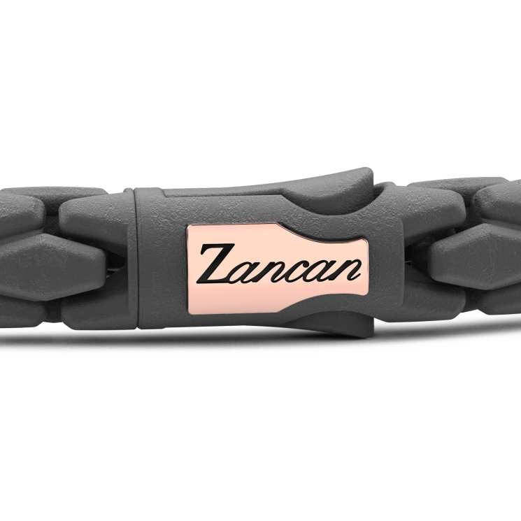 Zancan bracelet in 18k gold and titanium