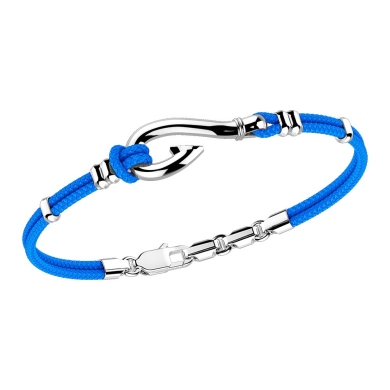 Zancan silver bracelet with silver hook.