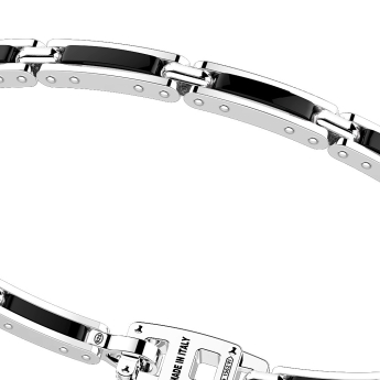Bracciale in argento e ceramica. 2