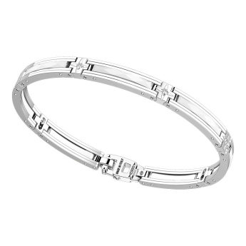 Bracciale in argento e ceramica.