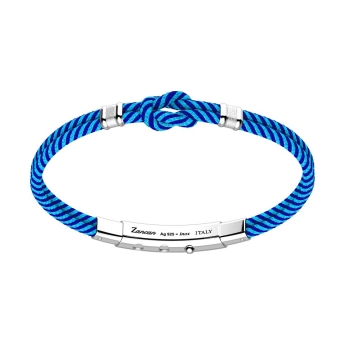Bracciale Zancan in kevlar con nodo nautico.