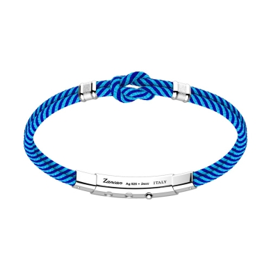 Zancan-Armband aus Kevlar mit Seemannsknoten.
