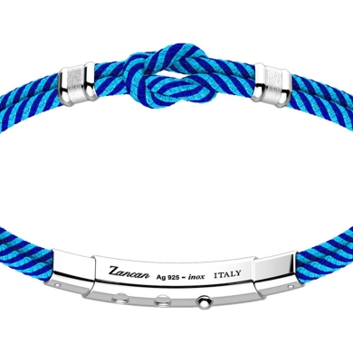 Zancan-Armband aus Kevlar mit Seemannsknoten.