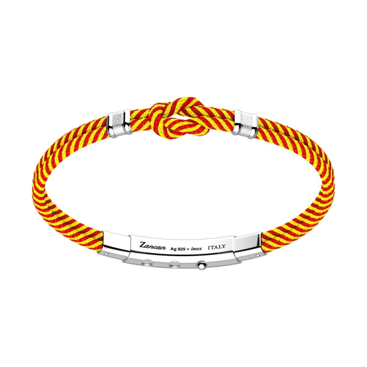 Bracciale Zancan in kevlar con nodo nautico.
