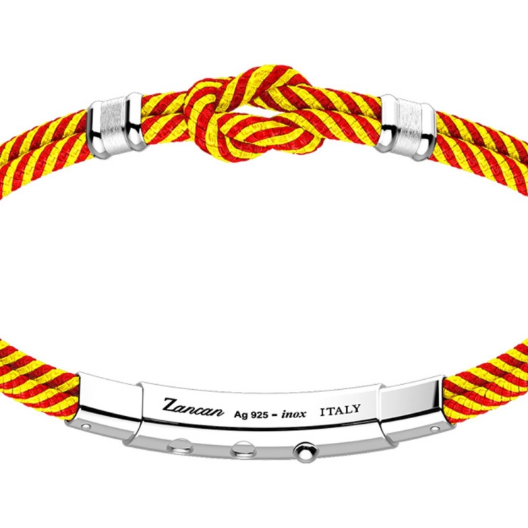 Pulsera Zancan de kevlar con nudo náutico.