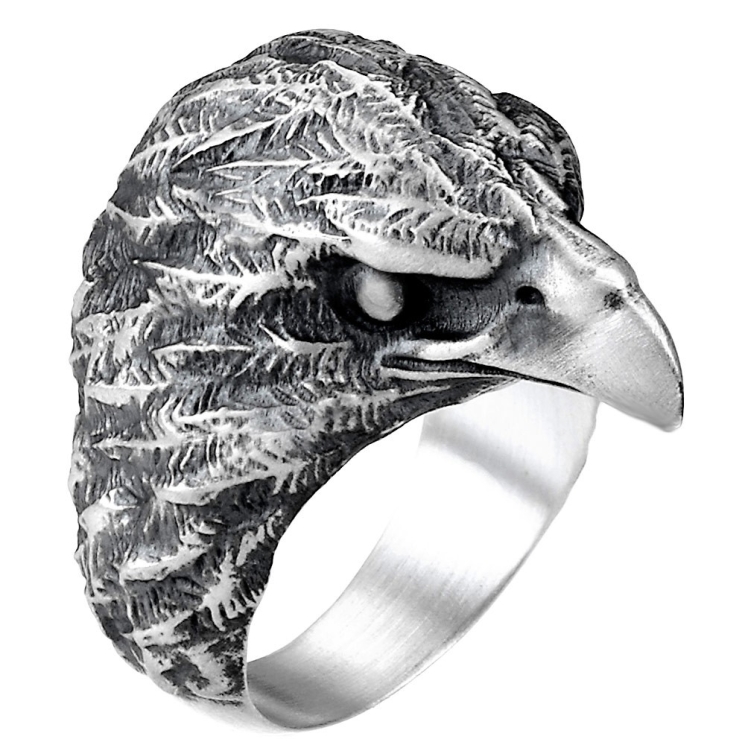 Anello tigre in argento.