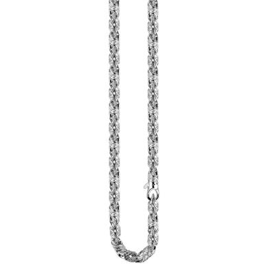 Collar Zancan de plata solo malla.