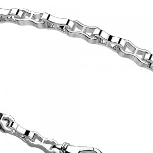 Bracciale Zancan solo maglia in argento. 2
