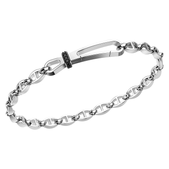 Bracciale solo maglia Zancan in argento
