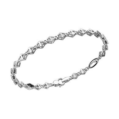 Pulsera Zancan solo malla de plata