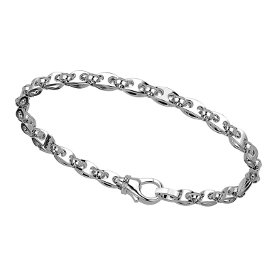 Zancan-Gliederarmband aus Silber.